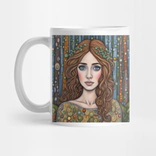 Emily Blunt as a fairy in the woods Mug